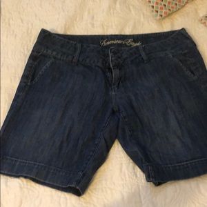 Denim American Eagle Bermuda Shorts Size 10